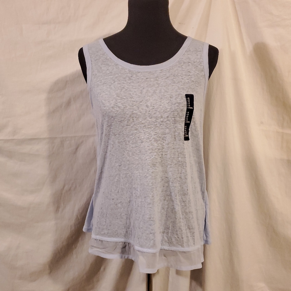 NWT Gap layered tank top M